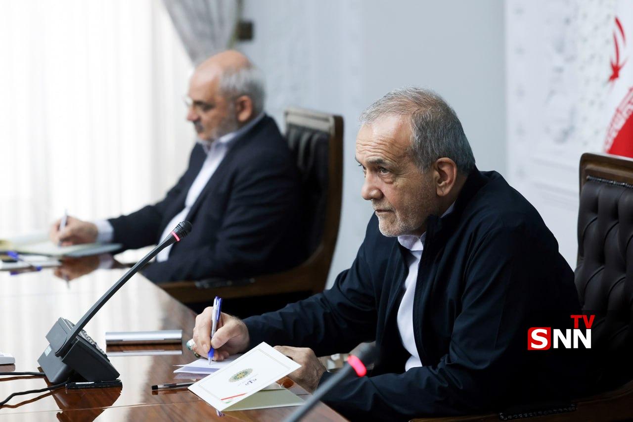 عکس/ نشست رئیس جمهور پزشکیان با شهرداران کلان شهرهای کشور
