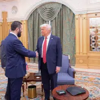 عکس/ دیدار جولانی و ترامپ 