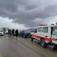 حادثه رانندگی در محور ارومیه به سرو