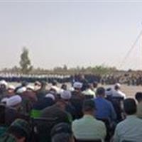وداع همرزمان با پیکر شهید نائینی در قم