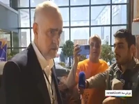نبی: دلیل انتخاب مشهد برای بازی تیم ملی مشرف شدن تیم به حرم امام رضا بود