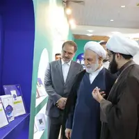  رئیس قوه قضاییه در بازدید از نمایشگاه دستاوردهای علمی سازمان بازرسی کل کشور