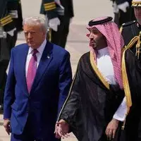 تشریفات پرزرق و برق عربستانی‌ها برای ترامپ
