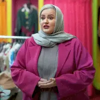 نعیمه نظام‌دوست با یک استایل شیک در کنسرت