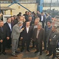 بازدید استاندار قزوین از 3 واحد صنعتی در تاکستان