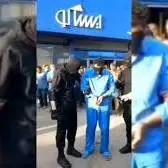 گوش‌بری در درگیری اراذل؛ فرد شرور در خیابان چرخانده شد
