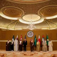 نشست سران شورای همکاری خلیج فارس و آمریکا در ریاض