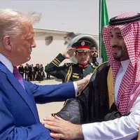 بن‌سلمان راننده و راهنمای گردشگری ترامپ شد!