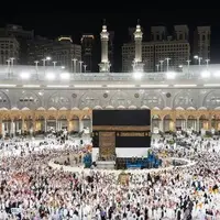 عکس/ کعبه لباس احرام به تن کرد