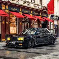 مرسدس بنز 190E EVO II در خیابان‌های لندن خودنمایی کرد