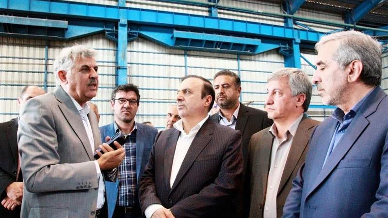 بازدید استاندار قزوین از سه واحد صنعتی