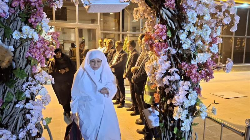 اولین پرواز زائران حج تمتع کرمانشاه پس از 5 سال وقفه انجام شد