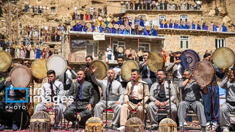 جشن هزار دف‌ در پالنگان؛ گردشگران با خاطره‌ای شیرین بدرقه شدند