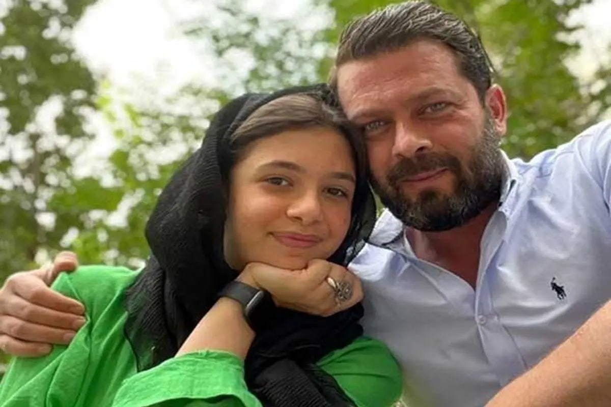 چهره‌ها/ استوری جدید نفس بازغی در آغوش پدر!