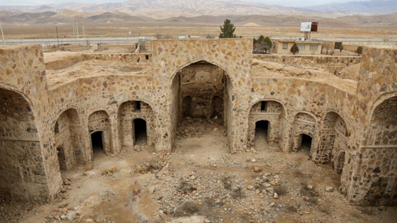 مرمت بنای تاریخی رباط قره‌بیل با بودجه ملی کلید خورد