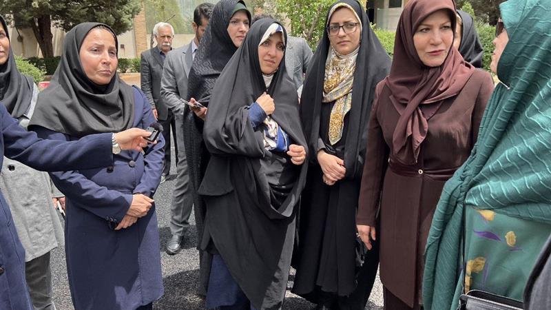 بزرگترین مجموعه ورزشی بانوان کرمانشاه میزبان معاون رئیسجمهور شد