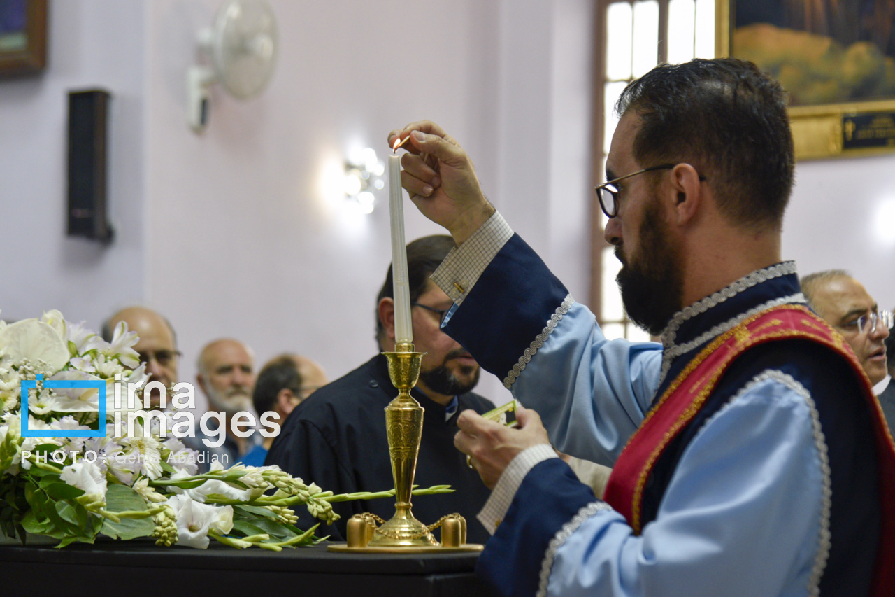 تشییع و خاکسپاری جانباز شهید «آوانس عزیزیان»