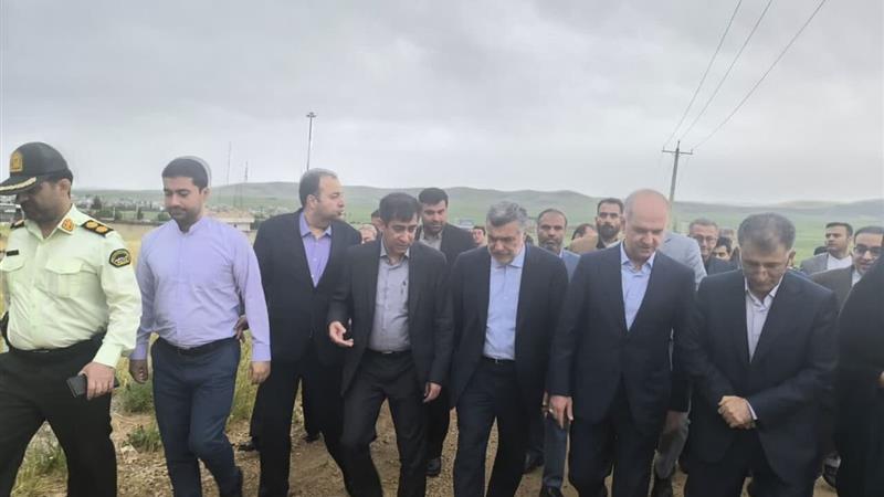 روند ساخت بیمارستان روانسر زیر ذرهبین وزیر بهداشت