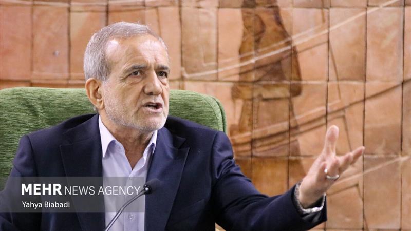 پزشکیان: ایران با قدرت در مسیر تولید برق حرکت میکند