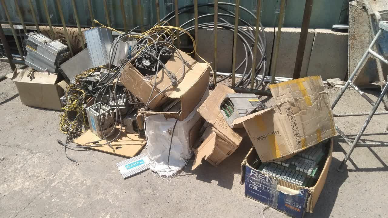 کشف 24 دستگاه ماینر در شهرستان رودبار