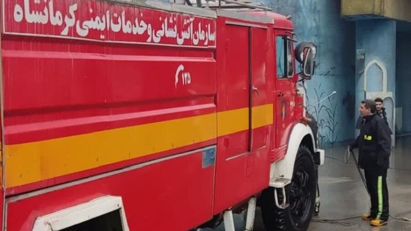 نجات معجزهآسای زن جوان از قعر چاه ۱۲ متری در شهرک دادگستری کرمانشاه