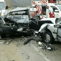مصدومیت ۸ نفر در سانحه رانندگی در محور سلماس به تازه شهر