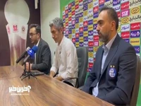 مجتبی جباری:  به بازیکنانم تبریک می‌گویم که با تمام بضاعتی که امروز داشتیم، بازی کردیم