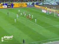 گل اول پرسپولیس به هوادار توسط ارونوف 