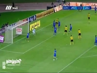 گل سوم سپاهان به استقلال توسط بن یدر