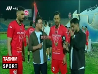 شجاع خلیل زاده: فصل خیلی سختی بود و خدارو شکر قهرمان لیگ شدیم