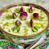 این شیر برنج خنک تو این هوای گرم حسابی میچسبه