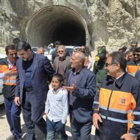وعده بهره‌برداری از تونل چهارطاق لردگان در دولت چهاردهم