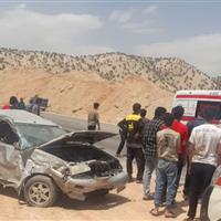 معلم و دانش‌آموز اهل لردگان در تصادف رانندگی مصدوم شدند