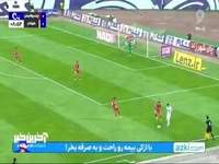 موقعیت خوب برای هوادار روی دروازه پرسپولیس توسط صادقی از دست رفت