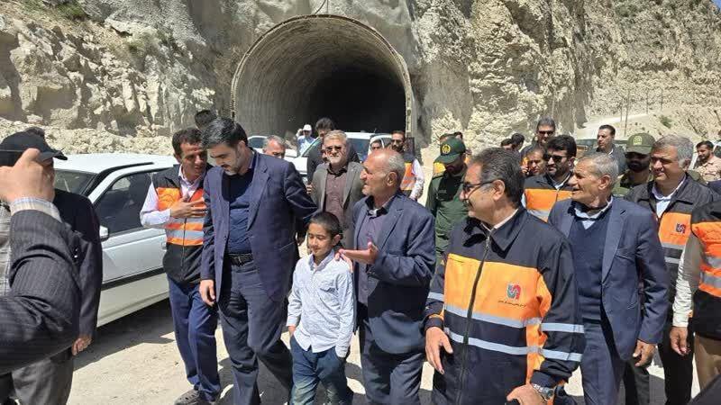 وعده بهرهبرداری از تونل چهارطاق لردگان در دولت چهاردهم