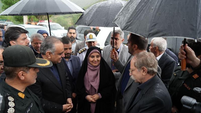 بازدید وزیر راه و شهرسازی ازجادههای دالاهو و تاکید بر تسریع پروژهها