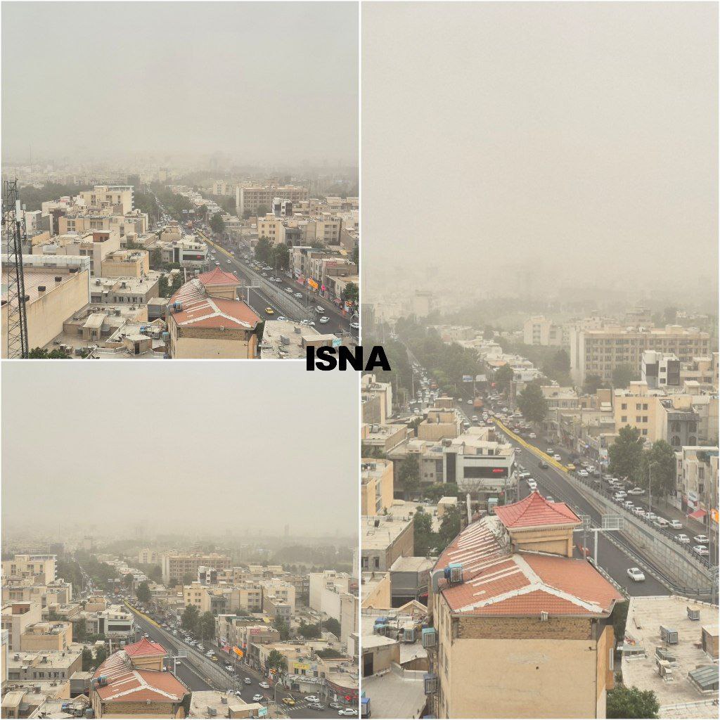  طوفان در کرج