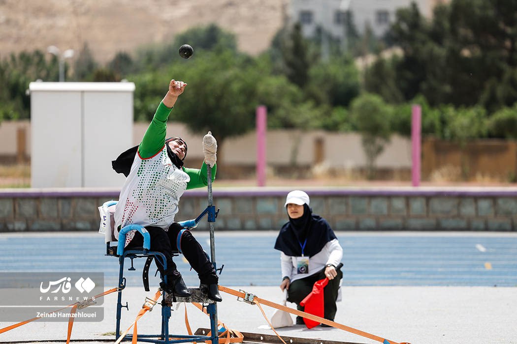 صحنۀ رقابت پارادوومیدانی‌کاران خانم
