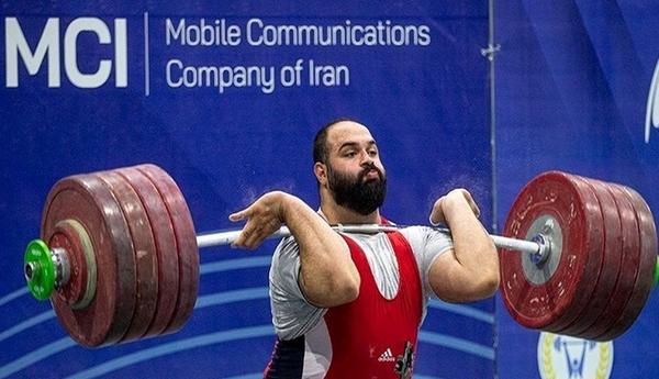 مدال نقره یک ضرب سنگین وزن آسیا برای وزنه‌بردار ایرانی