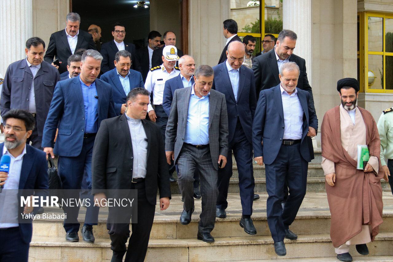 عکس/ روز دوم سفر رئیس‌جمهور به کرمانشاه