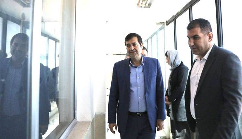 عیادت وزیر ورزش و رئیس فدراسیون بوکس از جاسم دلاوری