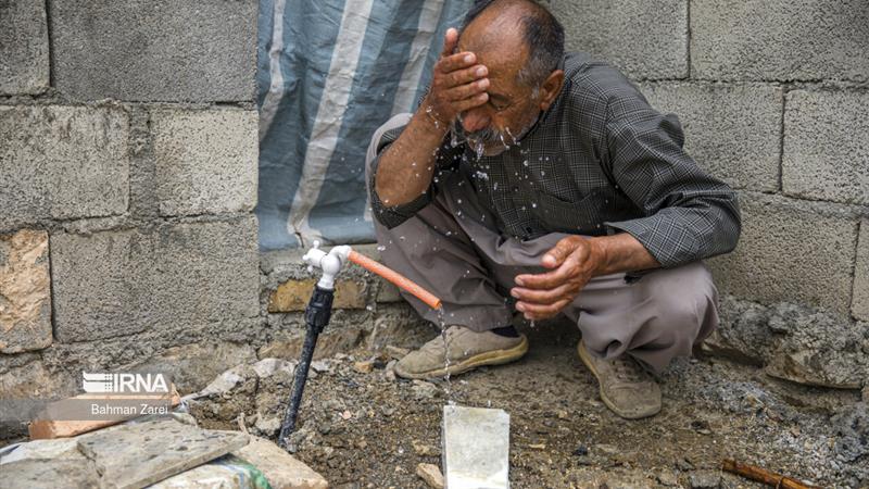 برخورداری ساکنان یک شهر و ۱۴ روستای کرمانشاه از آب آشامیدنی در سفر رییس جمهور