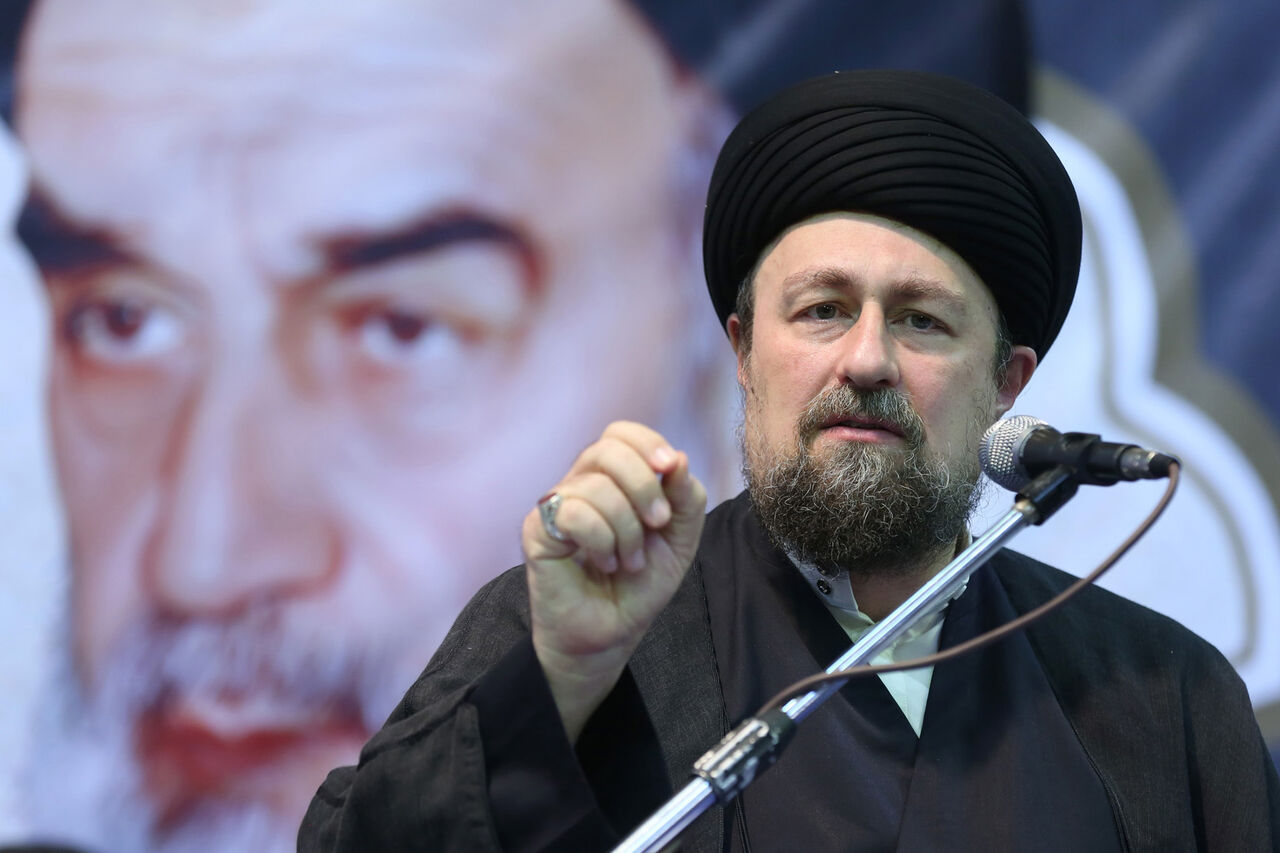 سیدحسن خمینی: ترامپ میخواهد در مقابل ما، کسانی را به رخ بکشد که رد خون خاشقچی هنوز از دامن آنها پاک نشده است