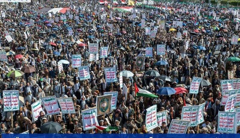 بیانیه تظاهرات باشکوه مردم یمن در همبستگی با ملت فلسطین