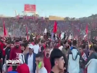 وضعیت ورزشگاه یادگار امام پس از جشن قهرمانی تراکتوری ها 