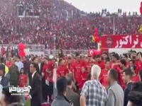 حضور پرشور تیتی ها در جشن قهرمانی