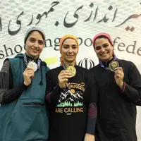 قهرمانی عباسی‌فر در مسابقات تفنگ آزاد بانوان