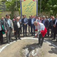 کلنگ احداث مجتمع بزرگ پزشکان هلال‌ احمر در خوانسار به زمین خورد