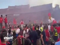 بی‌نظمی در مراسم جشن قهرمانی تراکتور