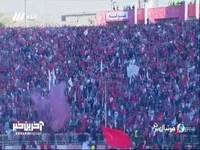 تصاویری دیگر از بی نظمی عجیب در جشن قهرمانی تراکتور